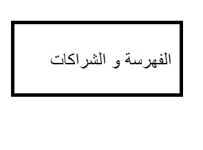 الفهرسة والشراكات